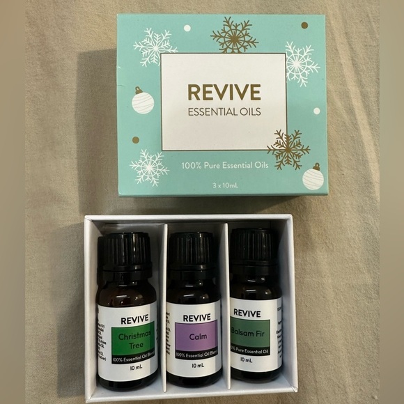 Revive Essential Oils Set - Calm, Christmas Tree, Balsam Fir - Picture 1 of 1